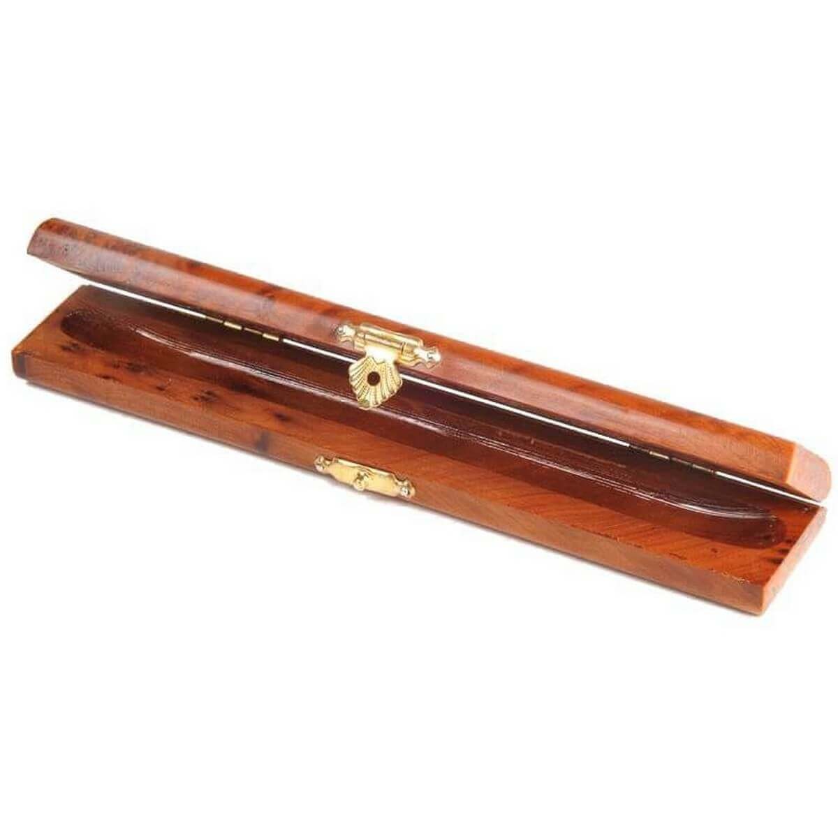 Étui à stylos en bois de thuya, porte-stylo, boîte à stylos, organisateur, plumier, porte-stylo, plateau de bureau, bois