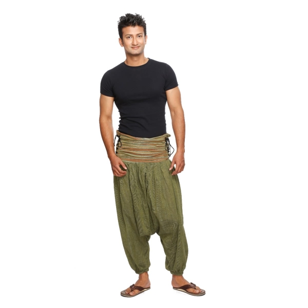 Haremshose "Jaya" für Herren - Pumphose im Aladin-Stil - Pluderhose für Sport & Freizeit