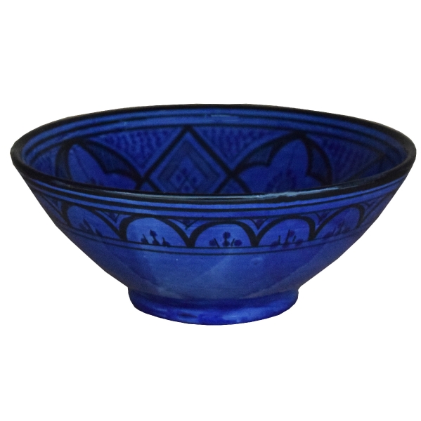 Orientalische marokkanische Keramikschale Keramik Obst Salat Reis Schale Schüssel Deko XXL
