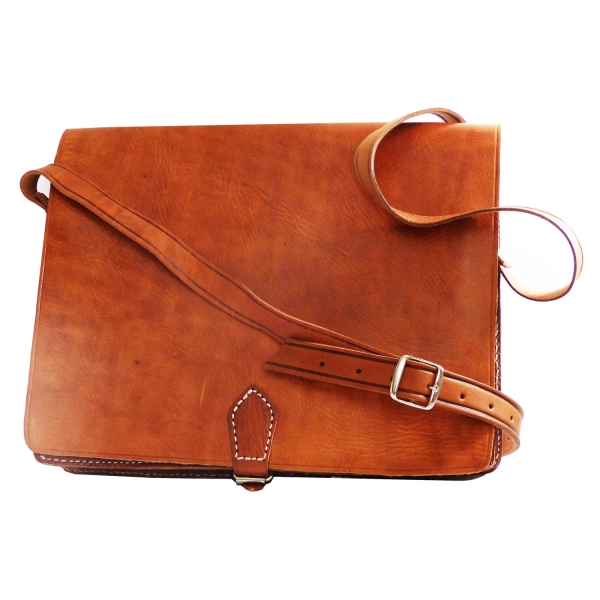 Simandra Ledertasche Aktentasche Umhängetasche Echt Leder Tasche "Simple"