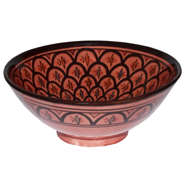 Orientalische marokkanische Keramikschale Keramik Obst Salat Reis Schale Schüssel Deko XXL
