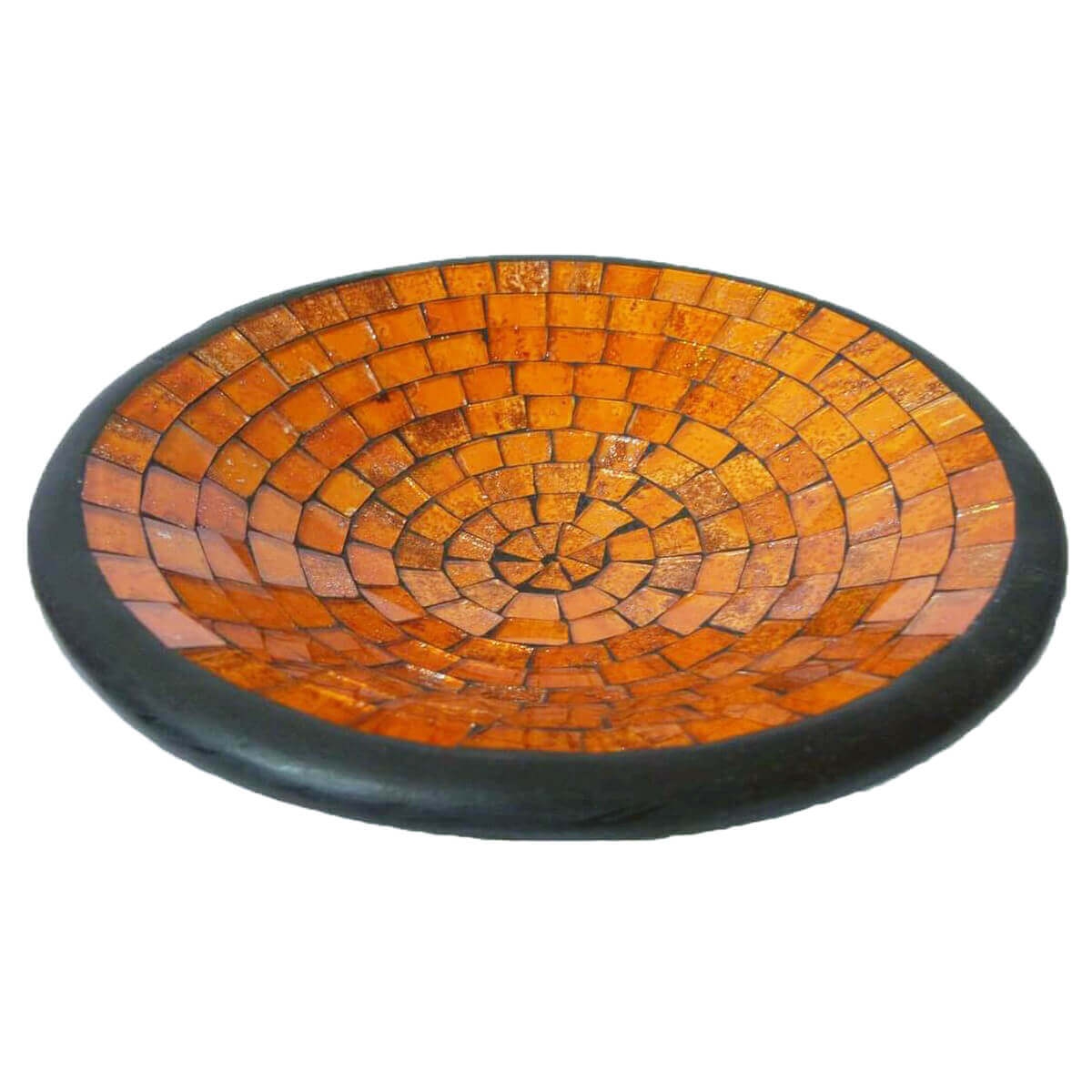Mosaikschale Tonschale Glasschale Dekoschale Mosaik Deko rund XXL