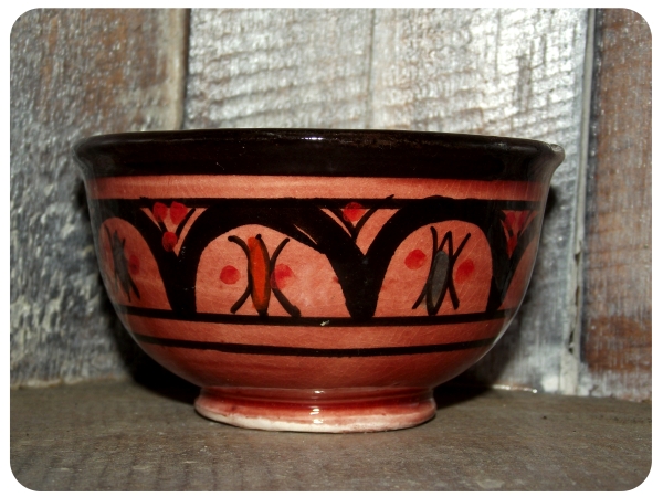 Orientalische marokkanische Keramikschale Keramik Müsli Obst Salat Schale Schüssel Deko mini