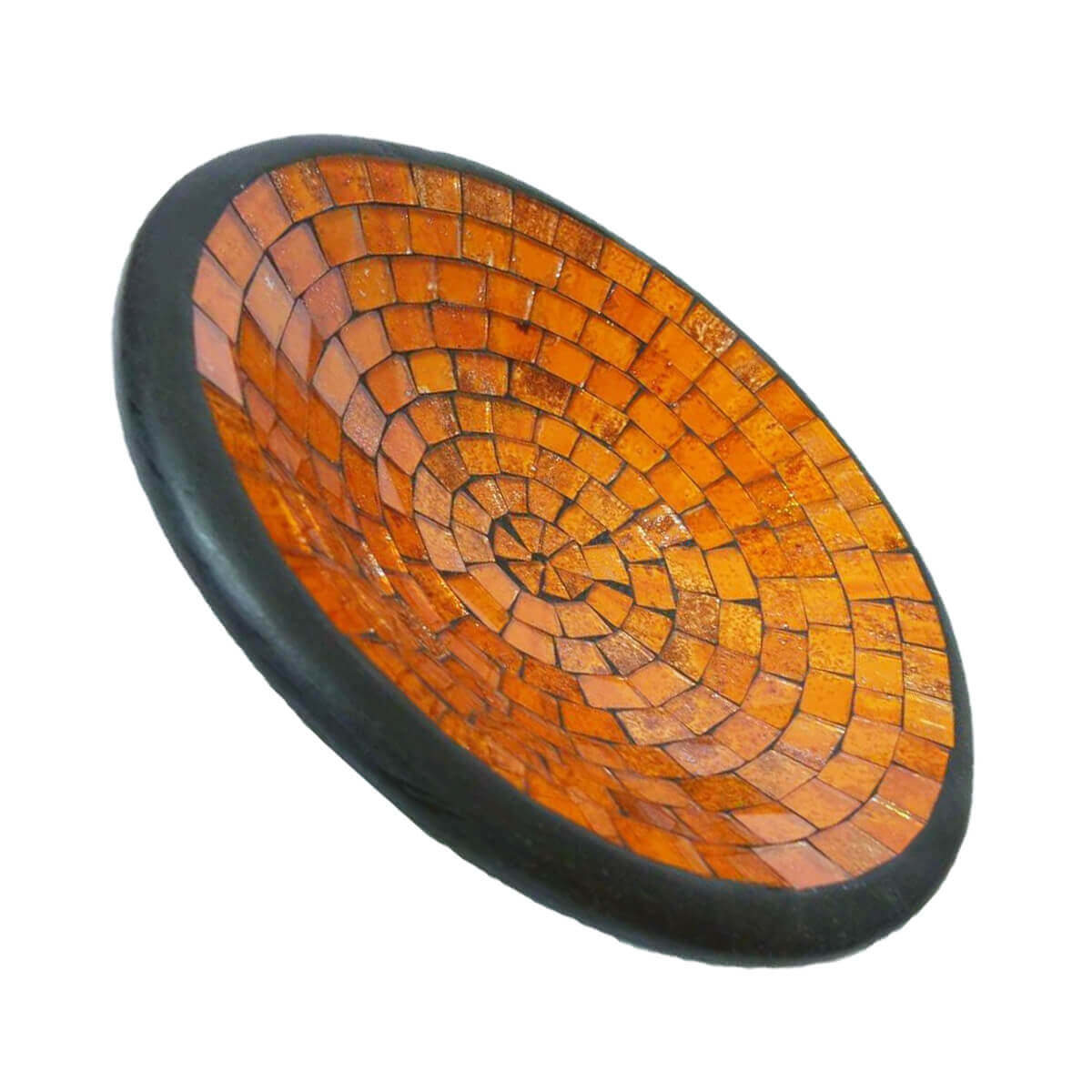 Mosaikschale Tonschale Glasschale Dekoschale Mosaik Deko rund XXL