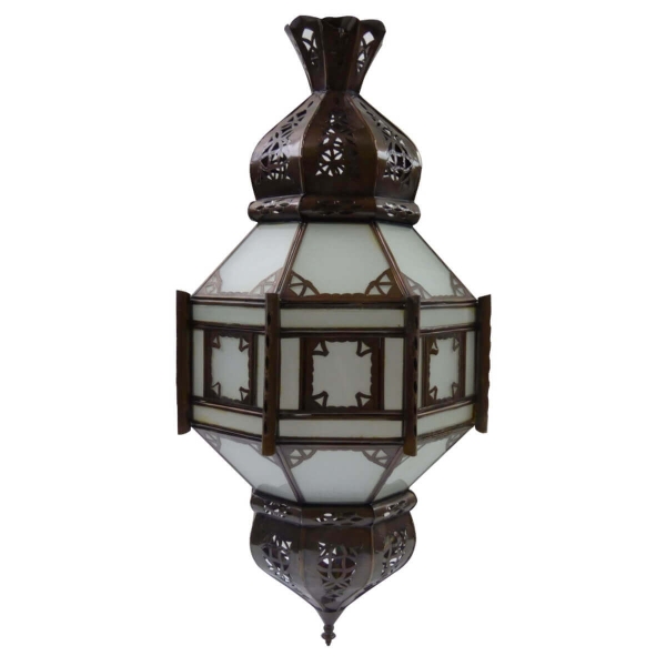 Orientalische marokkanische Lampe Palast Laterne Deckenlampe Deckenleuchte Hängelampe TEMPEL 60 cm