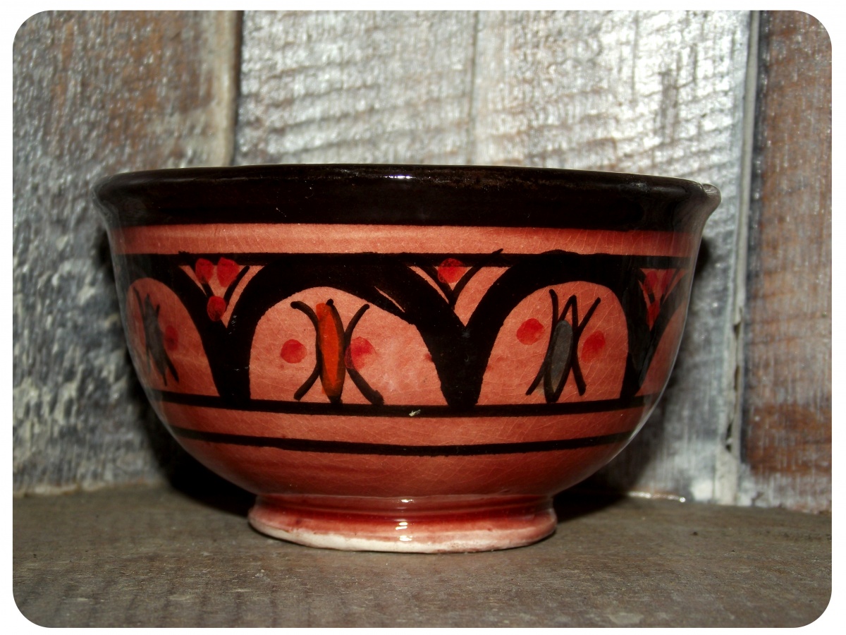 Oriental Moroccan ceramic bowl ceramic cereal fruit salad bowl bowl decoration mini