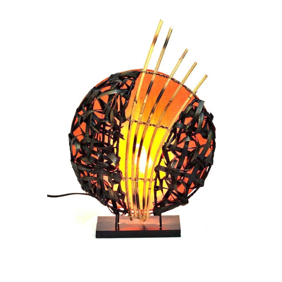 Deko-Leuchte Stimmungsleuchte asiatische Lampe Stehleuchte Tischleuchte Tischlampe Bali Asia Feng Shui